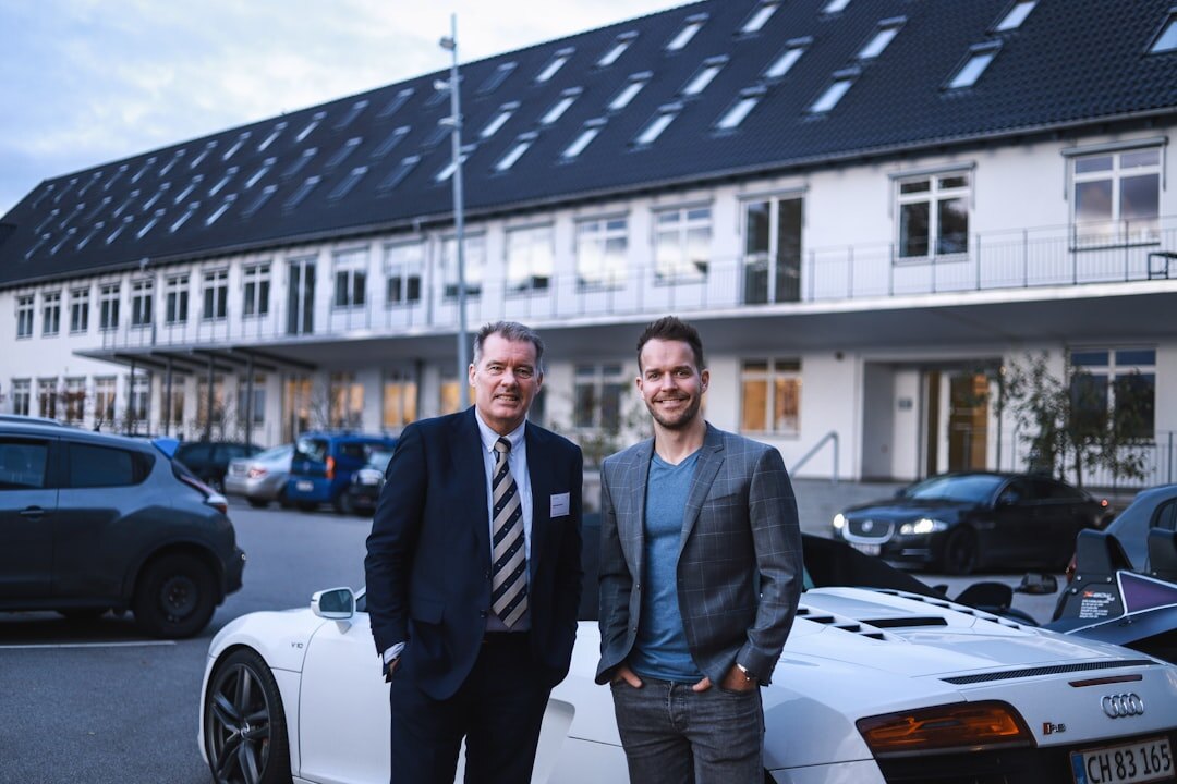 Portrait of a Danish male CEO in his 40s