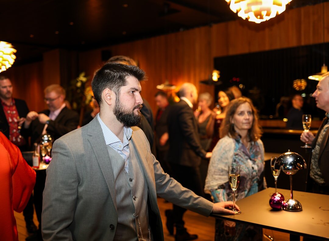 Business networking mixer event in Aarhus